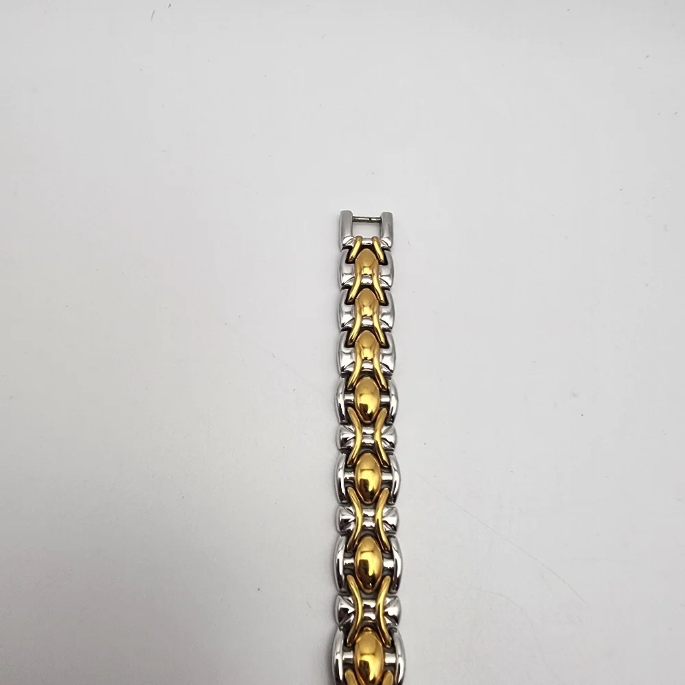 Bulova Silver & Gold Tone Watch